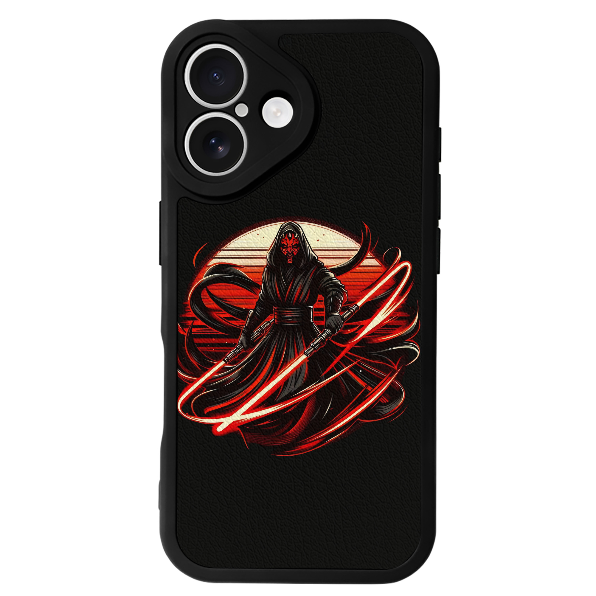 （画像用） スター・ウォーズ Star Wars 【iPhone 16シリーズ対応】シリコンスマホケース（レザー調） 材質：シリコン